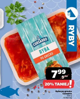 Ryba po grecku Corsarro promocja w Netto