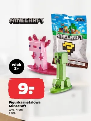 Figurka metalowa wys. 4 cm promocja w Netto