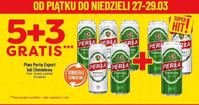 Piwo Perła Chmielowa promocja w POLOmarket