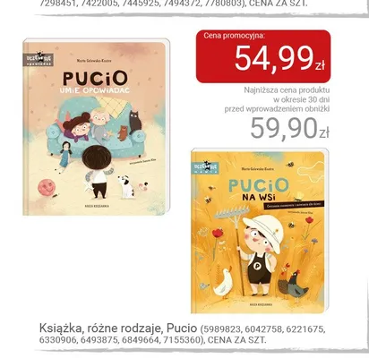 Książka Pucio umie opowiadać promocja w Smyk