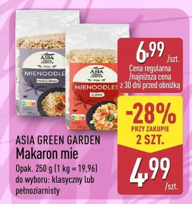 Makaron mie promocja w Aldi