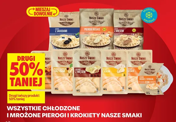 Pierogi z jagodami promocja w Biedronka