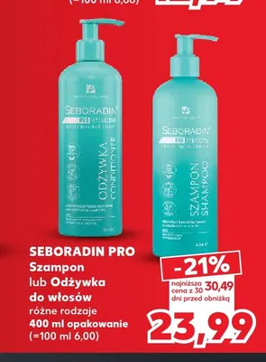 Szampon do włosów Seboradin Pro promocja w Kaufland
