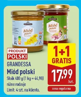 Miód polski promocja w Aldi
