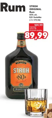 Rum Stroh Original promocja w Kaufland
