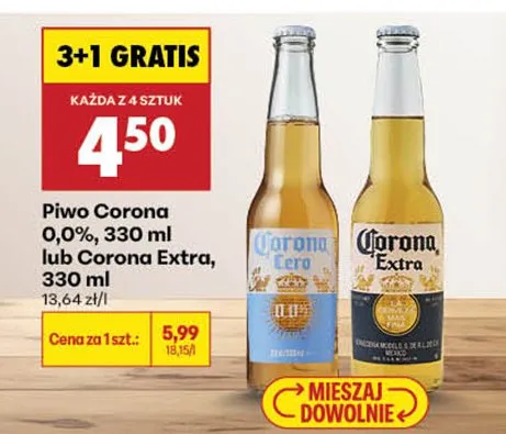 Piwo Extra promocja w Biedronka