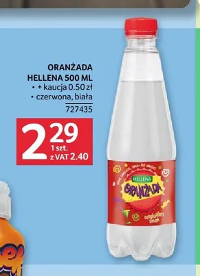Oranżada Hellena czerwona promocja w Selgros