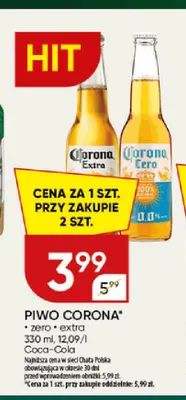Piwo bezalkoholowe Corona promocja w Chata Polska