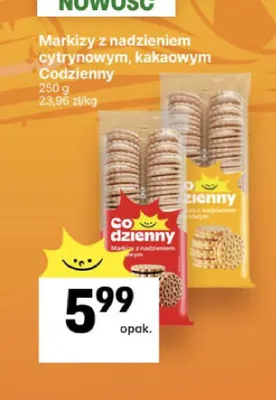 Markizy z nadzieniem cytrynowym Codzienny promocja w Delikatesy Centrum