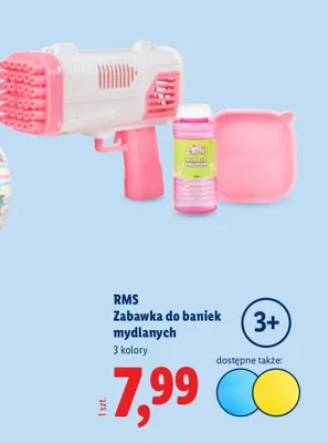 Zabawka do baniek mydlanych promocja w Lidl