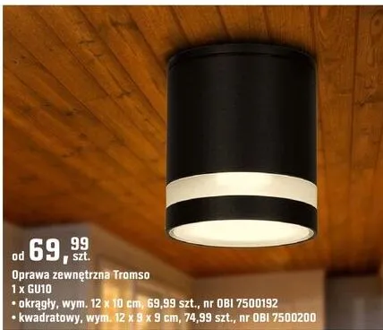 Oprawa zewnętrzna Tromso promocja w OBI