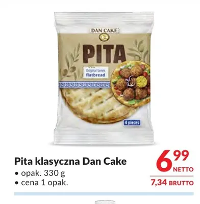 Pita klasyczna Dan Cake promocja w Makro