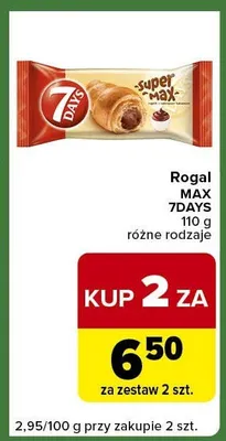 Rogal różne rodzaje promocja w Carrefour Express