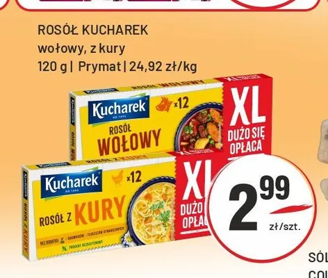 Rosół z kury Kucharek promocja w Sedal