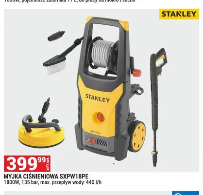 Myjka ciśnieniowa Stanley SXPW18PE promocja w Merkury Market