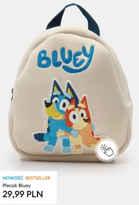 Plecak Bluey promocja w Sinsay