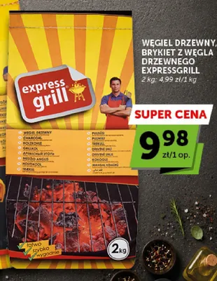 Węgiel drzewny ExpressGrill promocja w Groszek