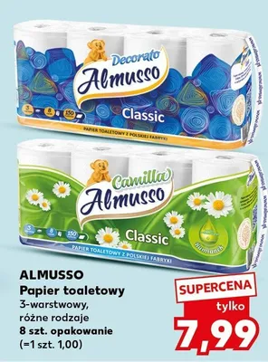 Papier toaletowy 3-warstwowy różne rodzaje promocja w Kaufland