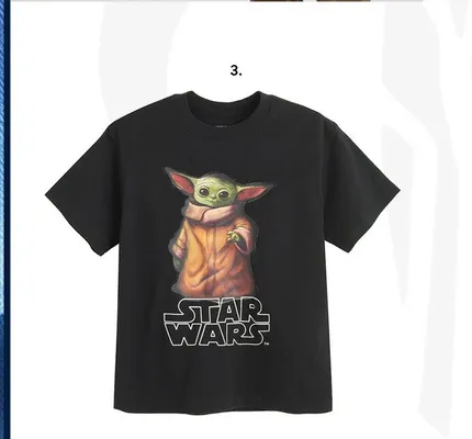 Koszulka z krótkim rękawem Star Wars 98-128cm promocja w Smyk