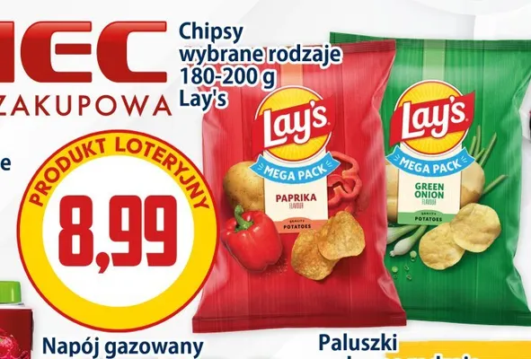 Chipsy Lay's Paprika promocja w Kupiec