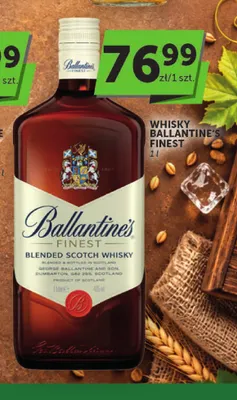 Whisky Ballantine's Finest promocja w ABC