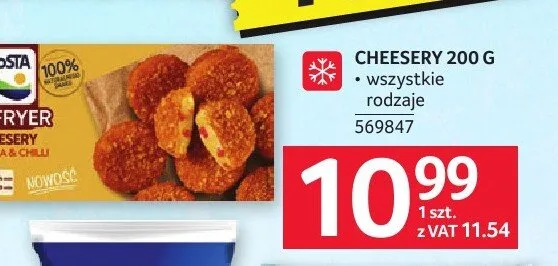 Cheesery Frosta promocja w Selgros