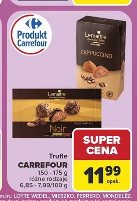 Trufle Lemaitre Noir Carrefour promocja w Carrefour