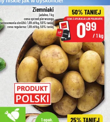 Ziemniaki jadalne promocja w POLOmarket