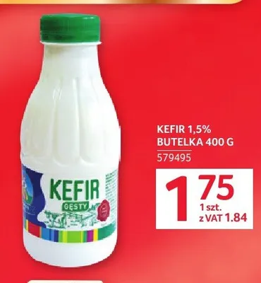 Kefir 1,5% butelka promocja w Selgros