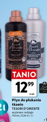 Płyn do płukania tkanin Tesori d'Oriente Hammam promocja w Intermarche