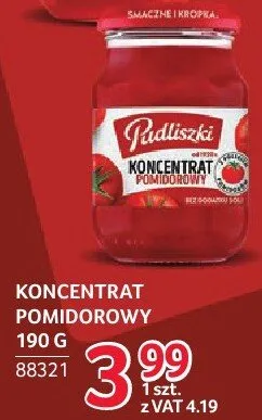 Koncentrat pomidorowy 190g promocja w Selgros