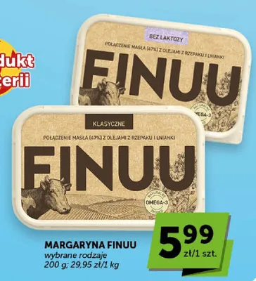 Margaryna Finuu Klasyczne promocja w Euro Sklep