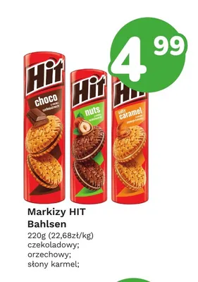 Markizy HIT Bahlsen słony karmel promocja w Limonka