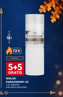 Wkład parafinowy U3 regulowany Luks promocja w Stokrotka