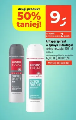 Antyperspirant w sprayu różne rodzaje promocja w Dealz
