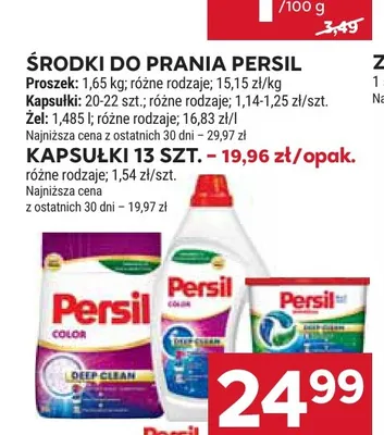 Kapsułki do prania Persil promocja w Stokrotka