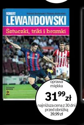 Książka Robert Lewandowski Sztuczki, triki i bramki oprawa miękka promocja w Empik