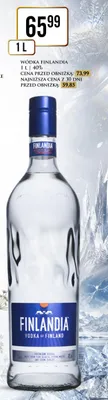 Wódka Finlandia promocja w Dino