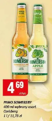 Piwo Somersby 400ml wybrany asortyment Carlsberg promocja w Chorten