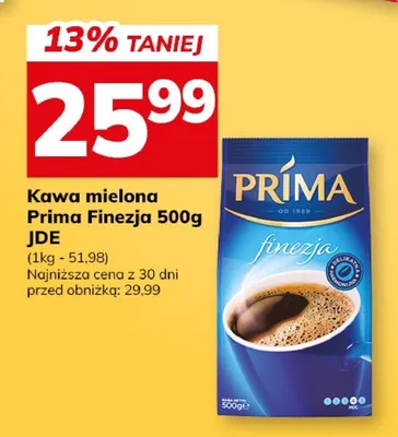 Kawa mielona finezja promocja w Hitpol