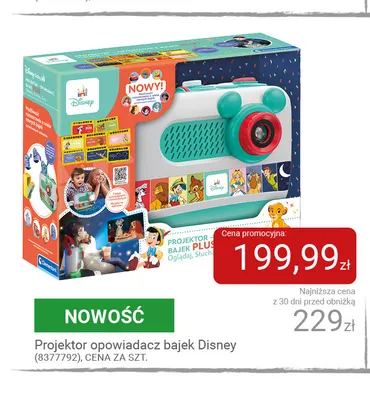 Projektor opowiadacz bajek Disney promocja w Smyk