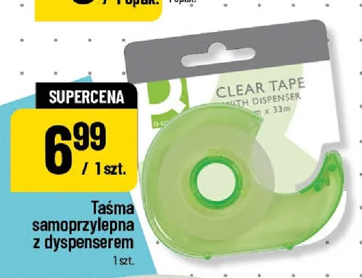 Taśma samoprzylepna z dyspenserem promocja w POLOmarket