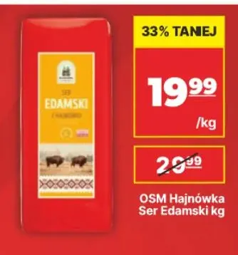 Ser edamski OSM Hajnówka promocja w API Market