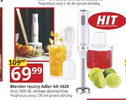 Blender ręczny Adler AD 4620 promocja w Prymus AGD