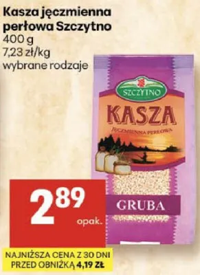 Kasza jęczmienna perłowa gruba promocja w Delikatesy Centrum