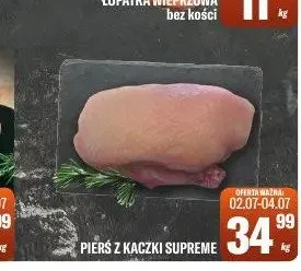 Pierś z kaczki supreme promocja w Tomi Markt
