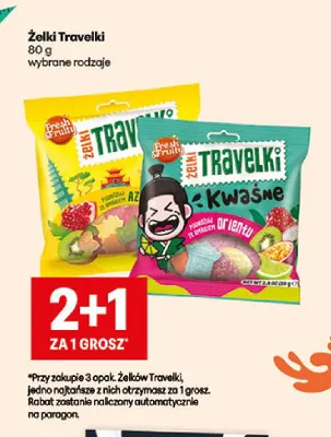 Żelki Travelki Azja Wawel promocja w Delikatesy Centrum