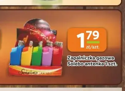 Zapalniczka gazowa Solebo antenka 1 szt. promocja w Gama