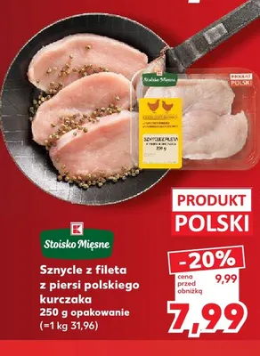 Sznycle z fileta z piersi kurczaka Stoisko Mięsne promocja w Kaufland
