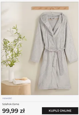 Szlafrok Esme home&you promocja w home&you
